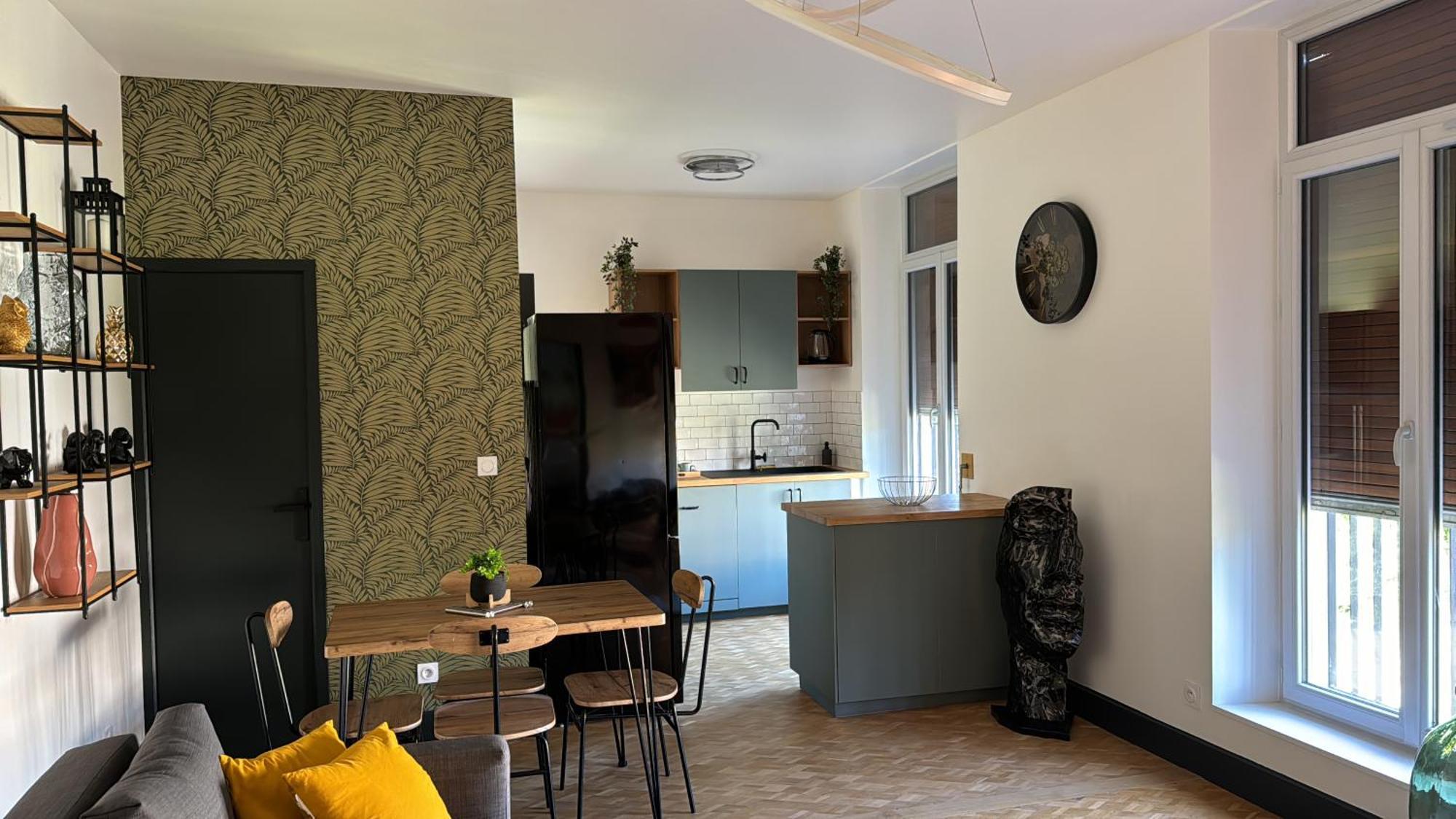 F2 Cosy Au Centre De Ла-Шатр Екстер'єр фото